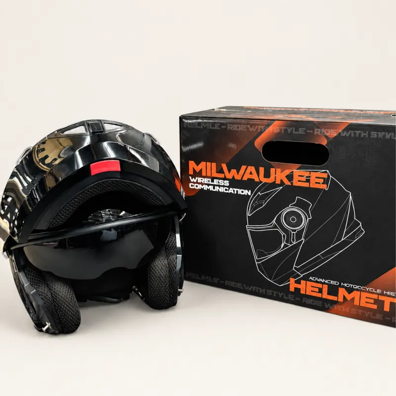 Milwaukee Helmets modular helmet with box