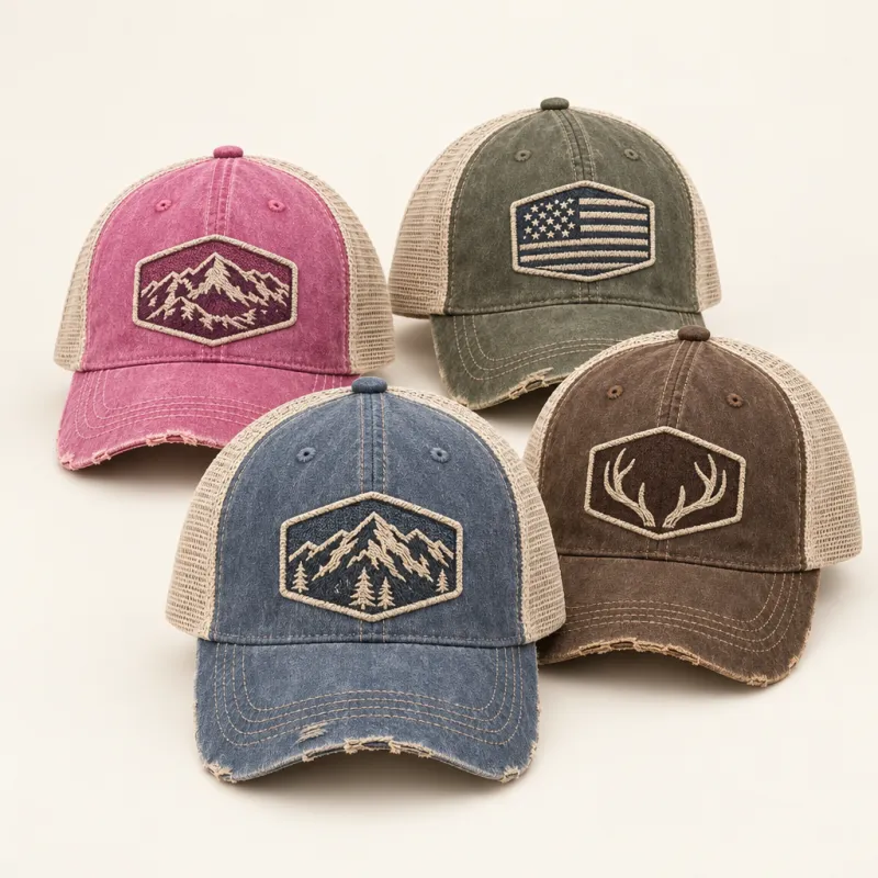 Trucker and baseball caps