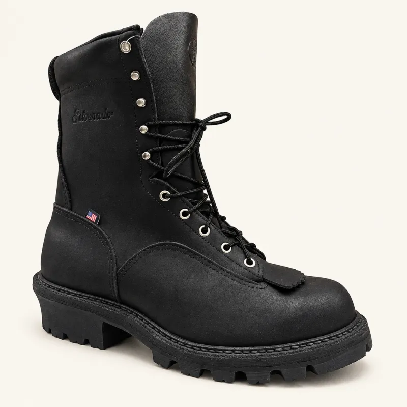 Leather work boot