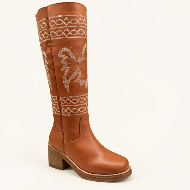 Western cowboy boot